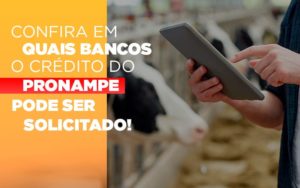 Confira Em Quais Bancos O Credito Pronampe Ja Pode Ser Solicitado - Persistere